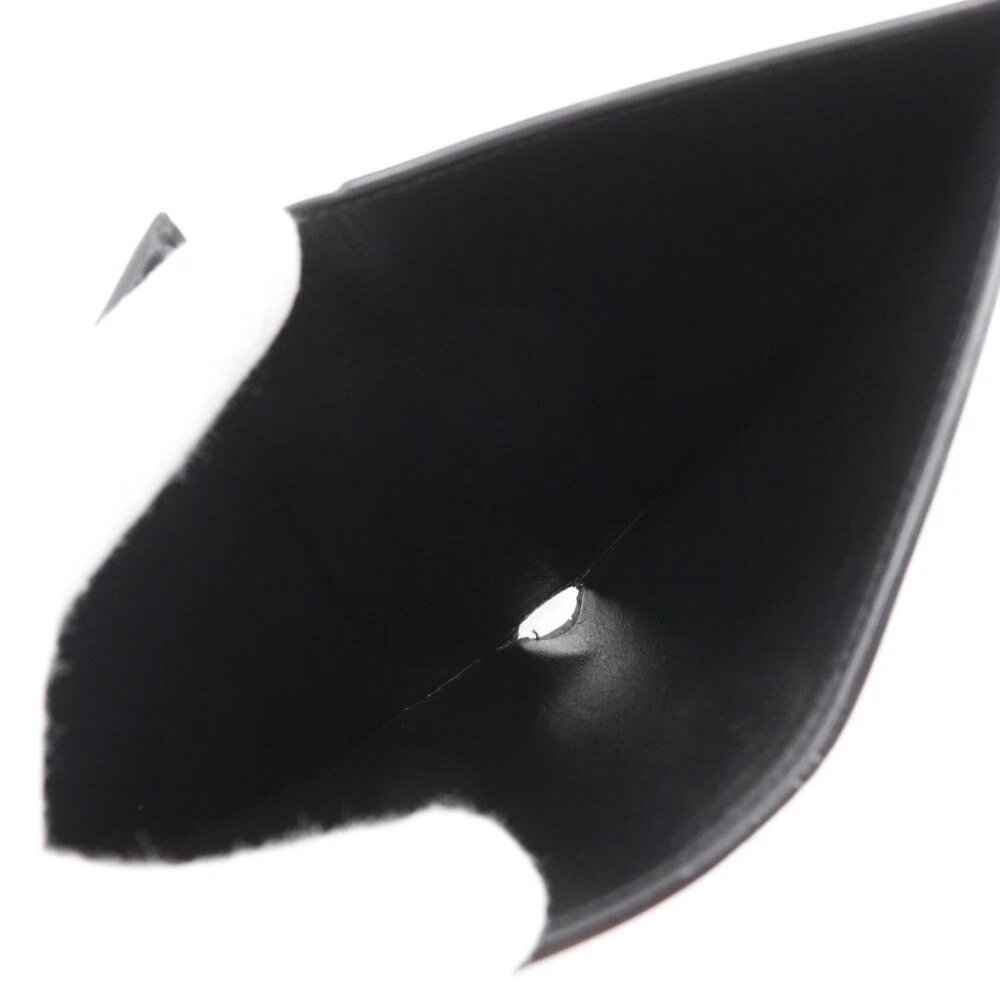 CELINE Medium strap wallet Bi-Fold Wallet black Calfskin Women - Picture 7 of 13